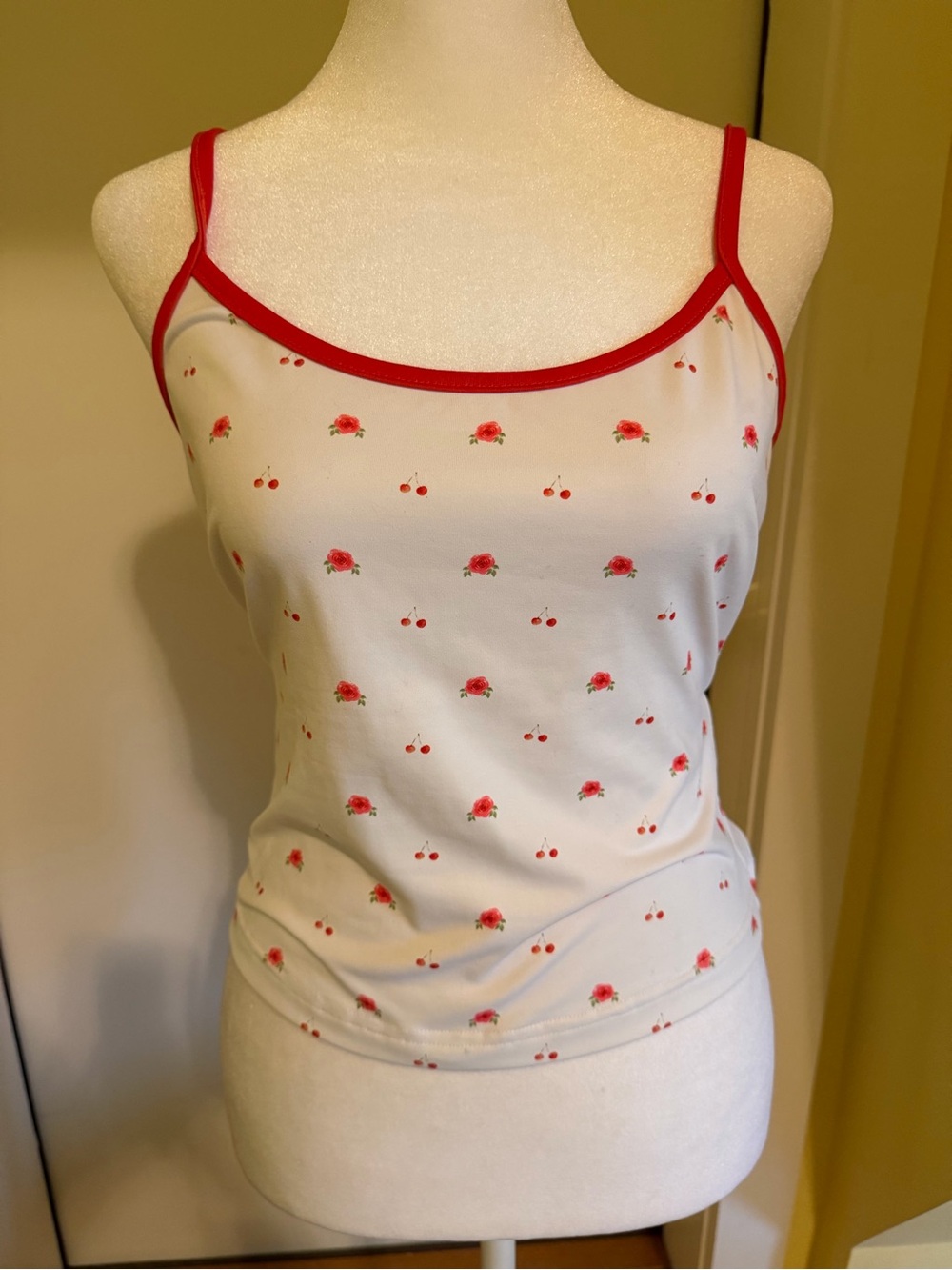 Amelie Teje snatched Tie Back Singlet ~ Rose